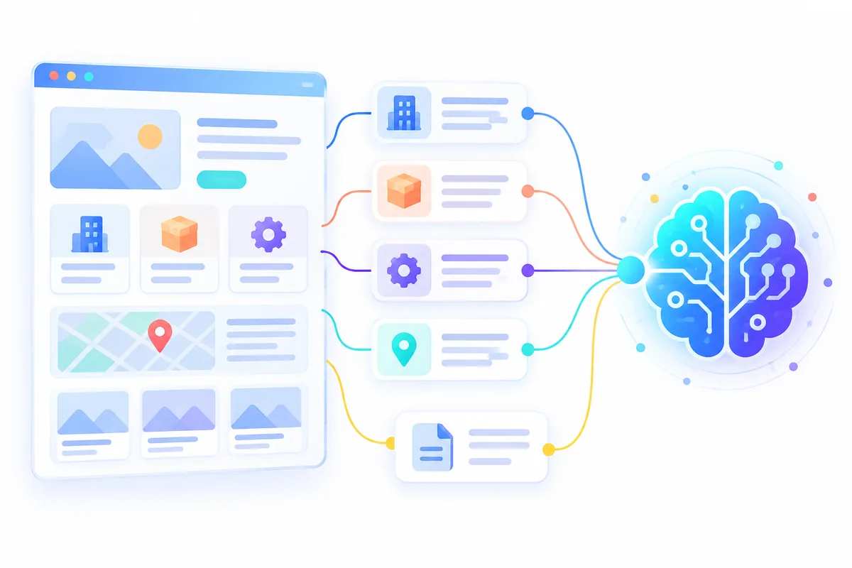 Datos estructurados y archivo llms.txt para que la IA entienda un negocio