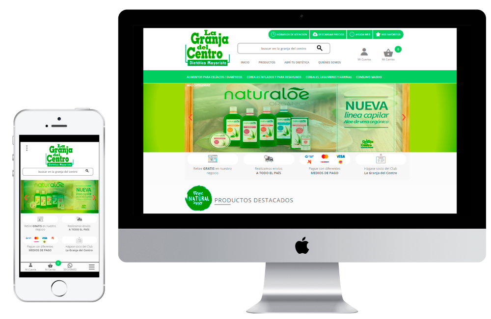 Sitios webs e-commerce