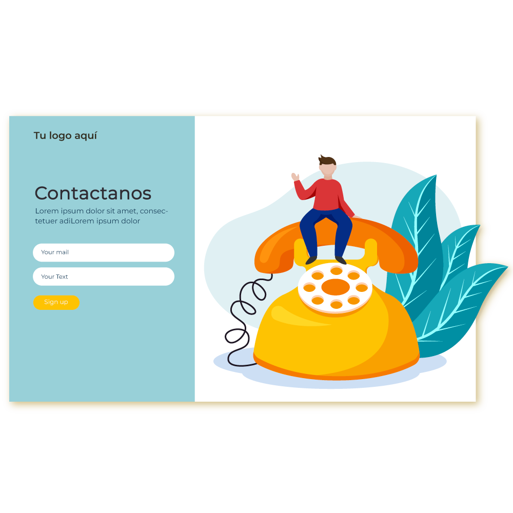 Sitios web estáticos contacto